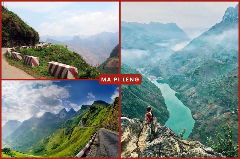 Ma Pi Leng Pass in Ha Giang, Vietnam